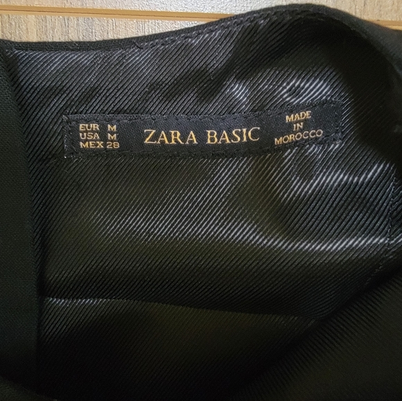 Zara Basic black dress, size M - Picture 5 of 7